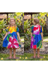 Hand Painted Rayon Kids Dress Hand Painted Rayon Kids Dress